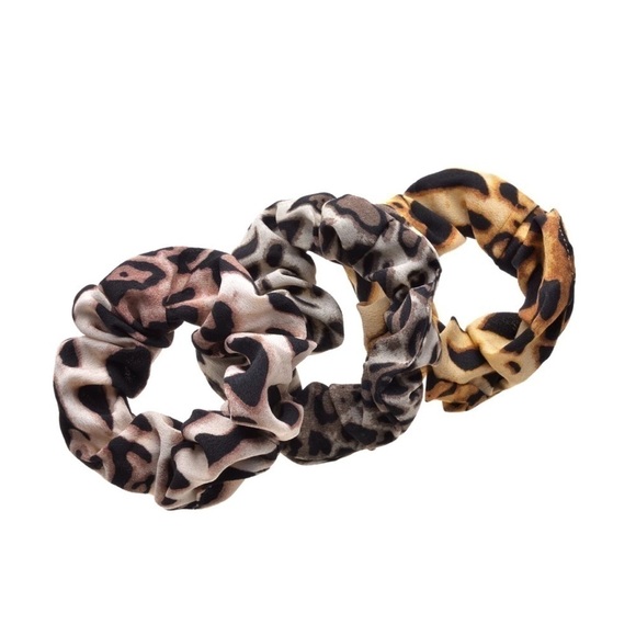 nOir Ombre Leopard Scrunchies - Picture 2 of 12